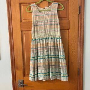 Striped Multicolor Kids Dress